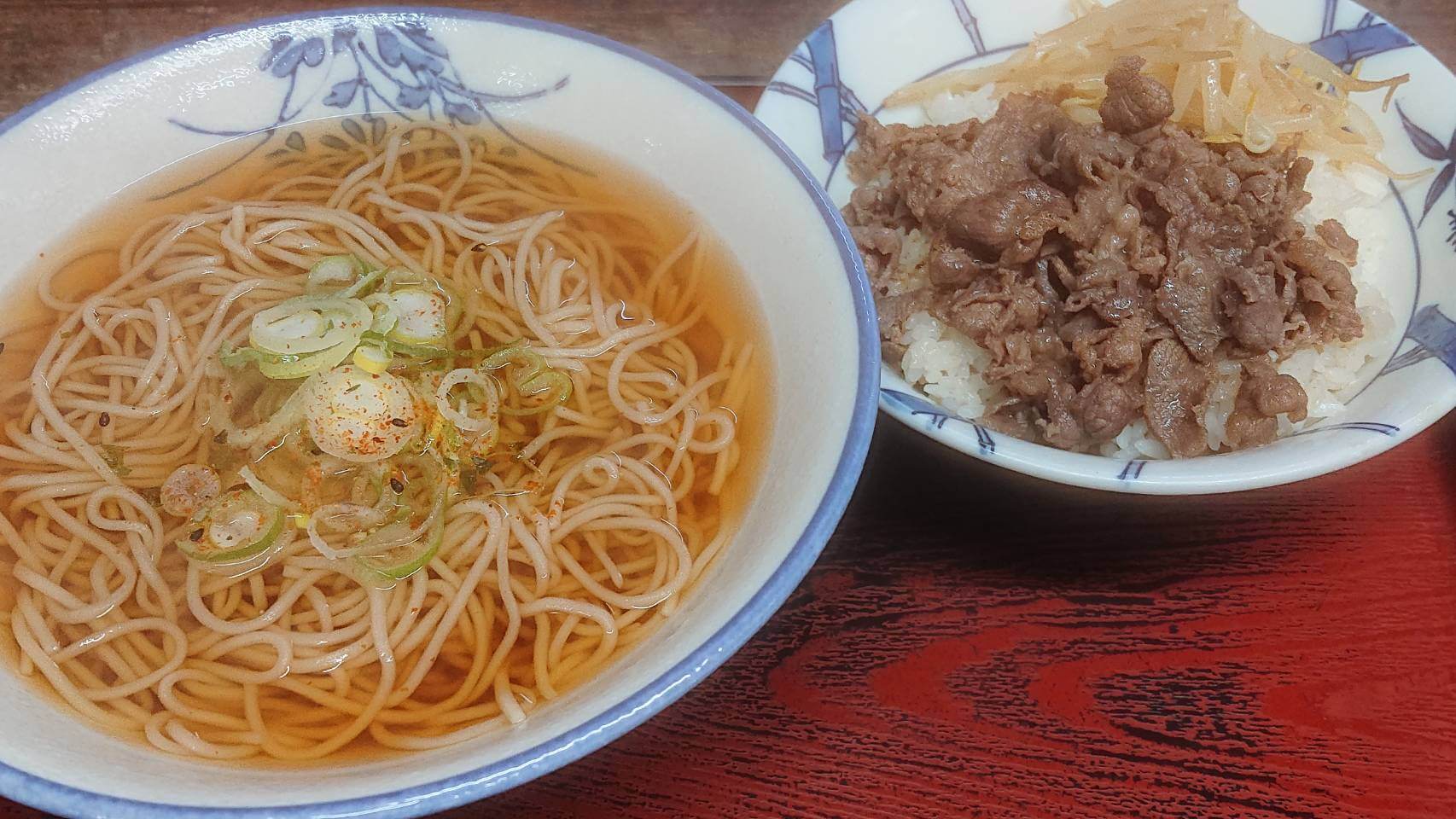 福はら-牛タンサガリ丼セット